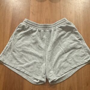 Adidas Women's Light Gray Athletic Shorts